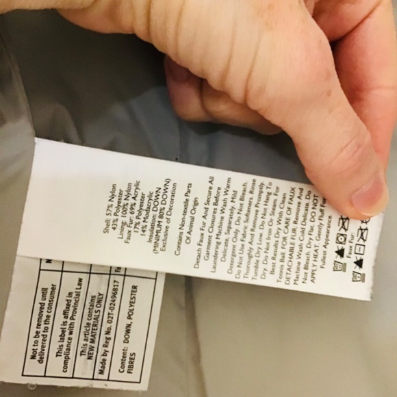 Eddie Bauer Jacket Women's Petite XS Gray Goose Down Vest Full Zip Ladies - Picture 4 of 4